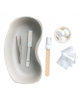 Dukal Kit de eliminación de suturas de un solo uso. Bandejas de eliminación  de suturas estériles. Protección adicional contra infecciones cruzadas.